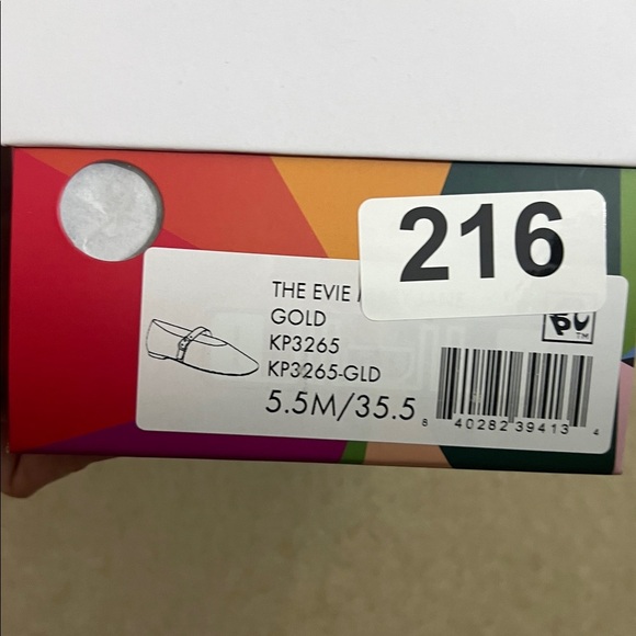 NEW Katy Perry The Evie Mary Jane In Gold Metallic Glass Glamorous Holiday 5.5 - Picture 8 of 8